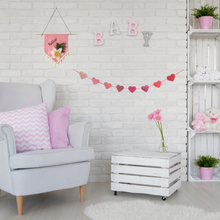 Load image into Gallery viewer, Heart Bunting