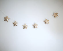 Load image into Gallery viewer, Glitter Star Garland