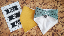 Load image into Gallery viewer, Muslin and Bamboo Bibs
