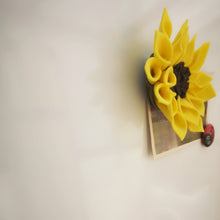 Load image into Gallery viewer, Felt Sunflower Magnet