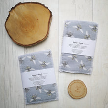 Load image into Gallery viewer, Pack of 4 Unpaper towels BLACK backing