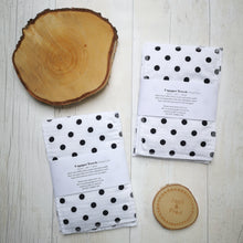 Load image into Gallery viewer, Pack of 4 Unpaper towels BLACK backing