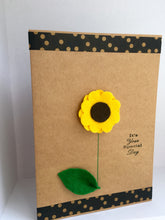 Load image into Gallery viewer, Sunflower Card