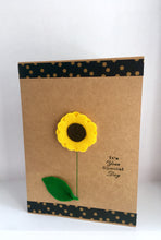 Load image into Gallery viewer, Sunflower Card