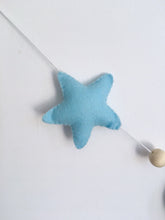 Load image into Gallery viewer, Moon Star and Cloud Felt Baby Garland