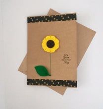 Load image into Gallery viewer, Sunflower Card