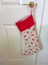 Load image into Gallery viewer, Traditional Christmas Stocking