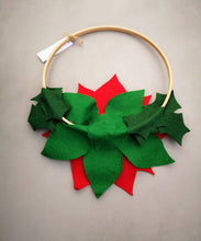 Load image into Gallery viewer, Felt Poinsettia