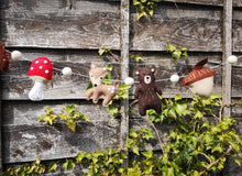 Load image into Gallery viewer, Longer Woodland Felt Garland