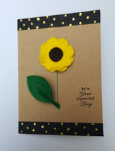 Load image into Gallery viewer, Sunflower Card