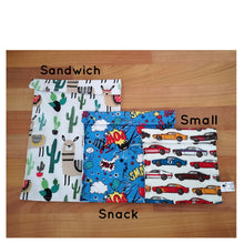 Load image into Gallery viewer, Reusable Snack Bag