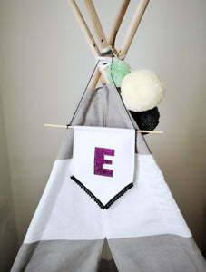 Felt Initial Pennant