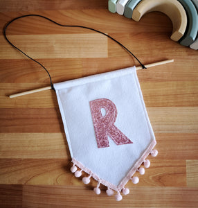 Felt Initial Pennant