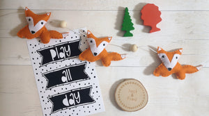 Felt Fox Garland