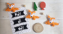 Load image into Gallery viewer, Felt Fox Garland