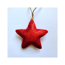 Load image into Gallery viewer, Glitter Star Decoration