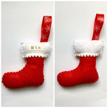 Load image into Gallery viewer, Mini Stocking Decoration