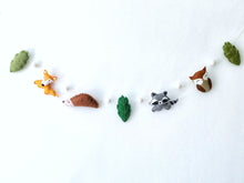 Load image into Gallery viewer, Woodland Felt Garland