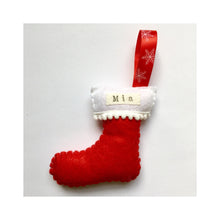 Load image into Gallery viewer, Mini Stocking Decoration