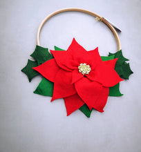 Load image into Gallery viewer, Felt Poinsettia
