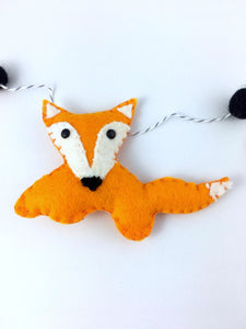 Felt Fox Garland