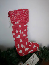 Load image into Gallery viewer, Traditional Christmas Stocking