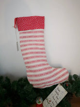 Load image into Gallery viewer, Traditional Christmas Stocking